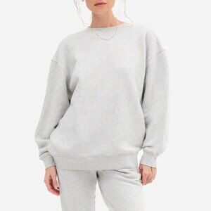 MATE The Label Organic Fleece Oversized Sweatshirt
